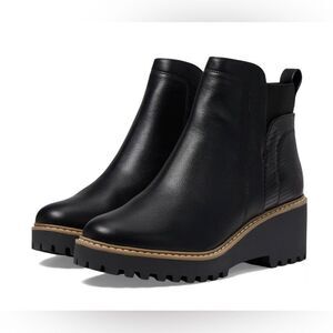 Dolce Vita Rielle Desert Black Exotic Bootie